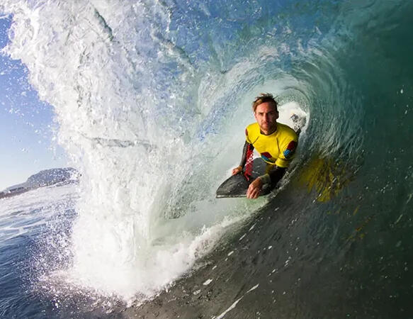 Rental of Bodyboards and Boogie Boards for surfing Long Sands Beach