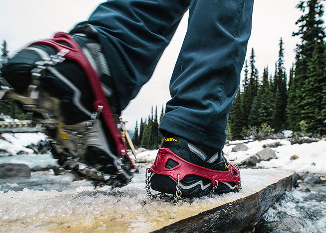 Microspikes Rentals Maine. HIllsound Rentals Maine. Crampons Rentals Maine.